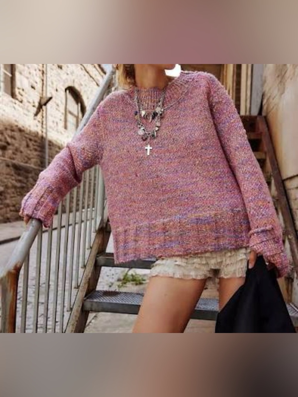 Free People Cotton Candy Pullover - Picture 2 of 8